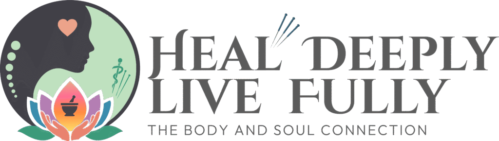 Heal Deeply Live Fully Logo