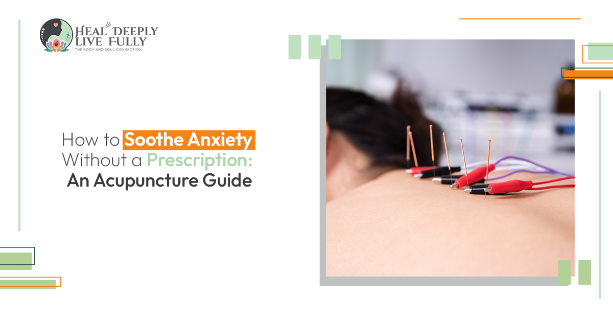 Anxiety Without a Prescription